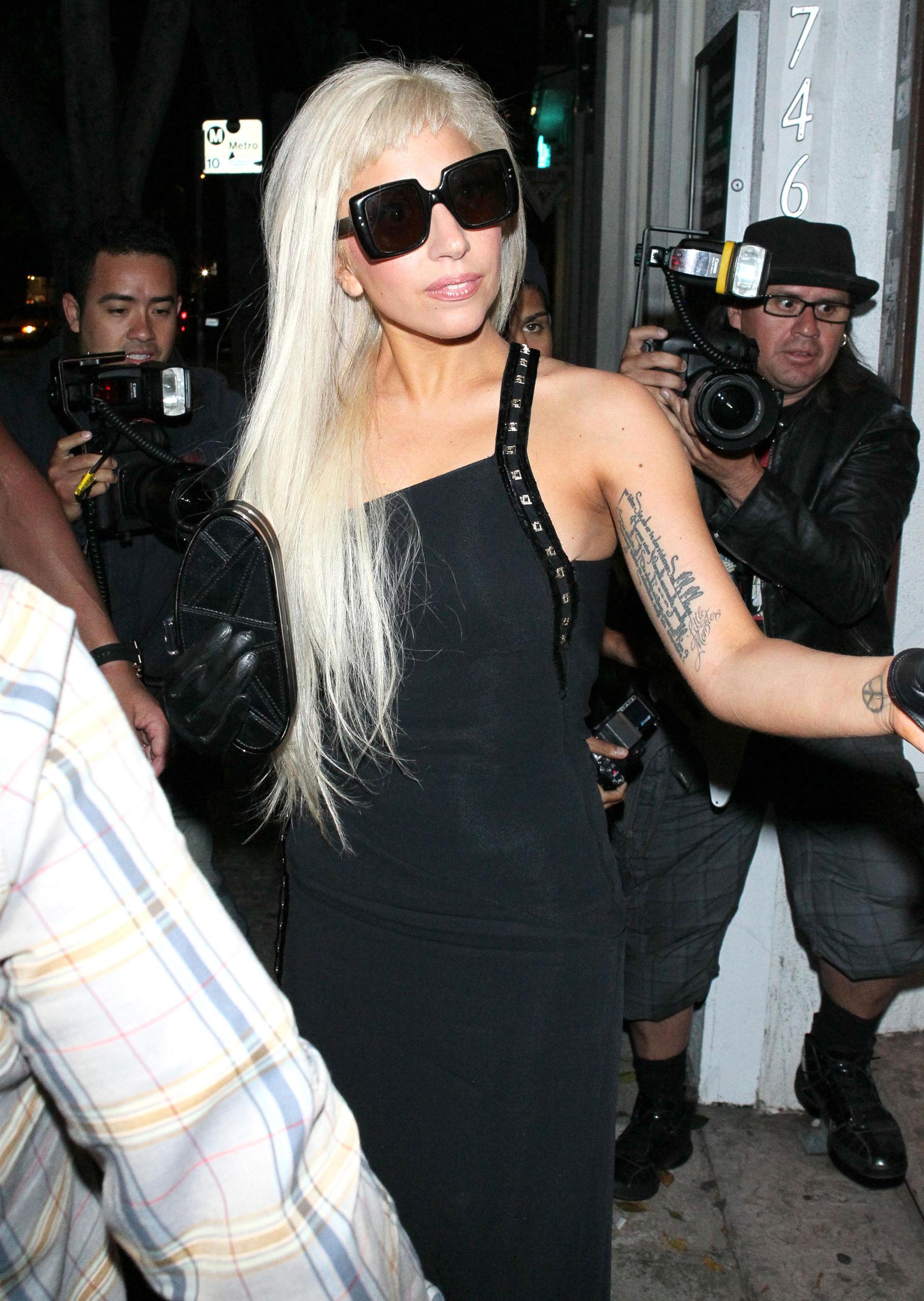 Lady Gaga leaves a recording studio in Hollywood | Picture 58834